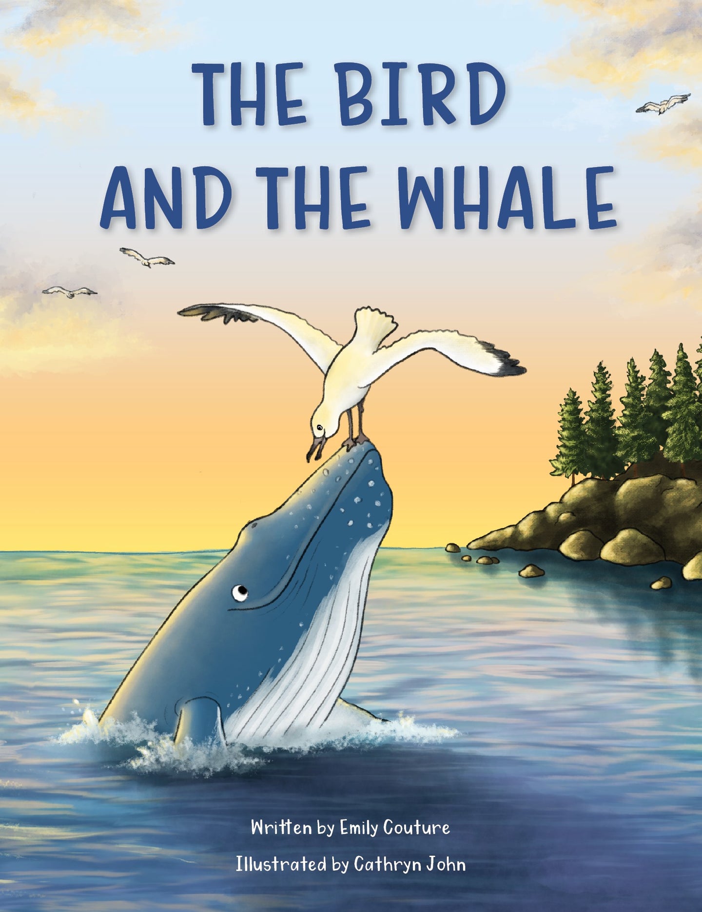 THE BIRD AND THE WHALE (Signed hardcover & dust jacket)